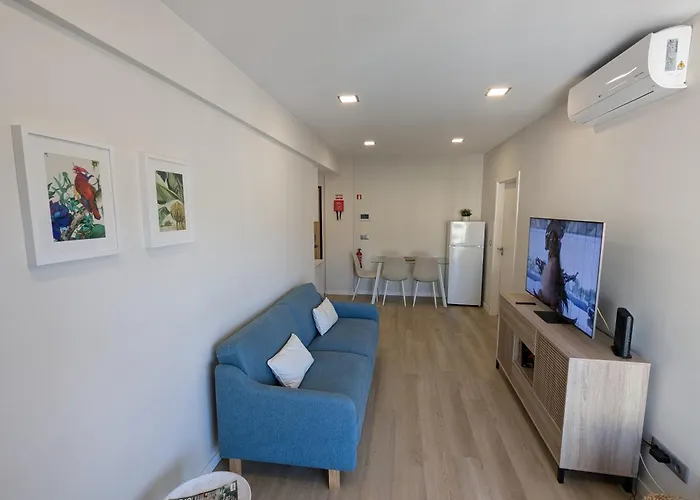 Top-floor One-bedroom Flats - Peaceful With Ocean And Views 公寓 丰沙尔