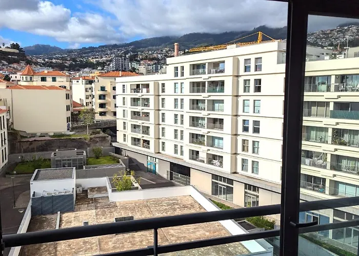 公寓 Top-floor One-bedroom Flats - Peaceful With Ocean And Views 丰沙尔