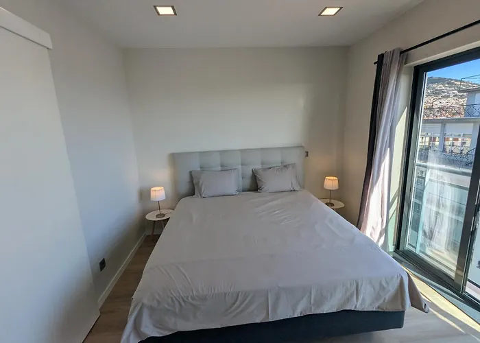 Top-floor One-bedroom Flats - Peaceful With Ocean And Views 公寓 丰沙尔