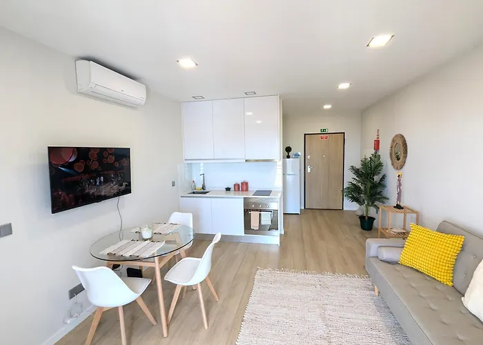 Top-floor One-bedroom Flats - Peaceful With Ocean And Views 公寓 丰沙尔